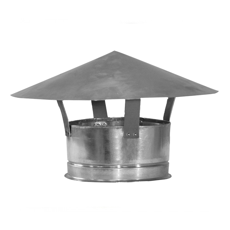Вентвыход на крышу (зонт) (оц. сталь) d125